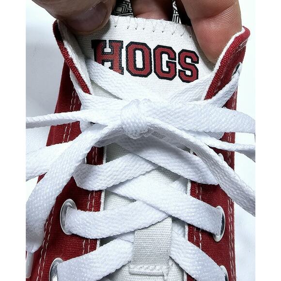 Arkansas Razorbacks Skicks Low Top Sneaker Shoes NCAA SEC Unisex Men 10 Women 12 main image 6